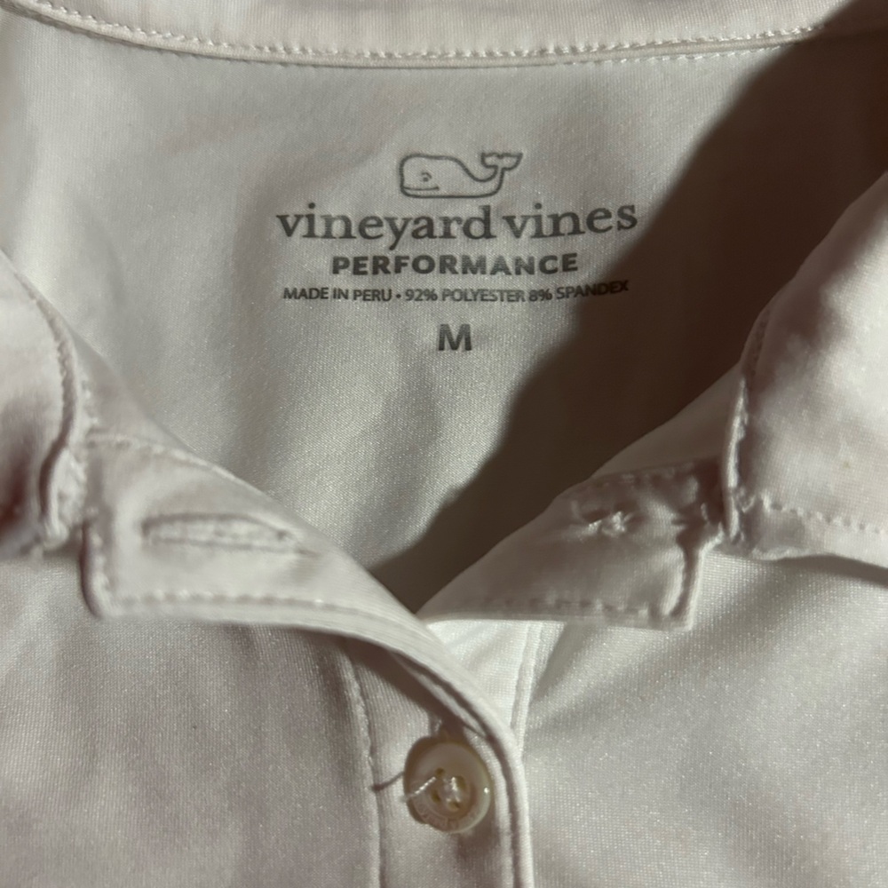 Vineyard Vines Performance White Shirt